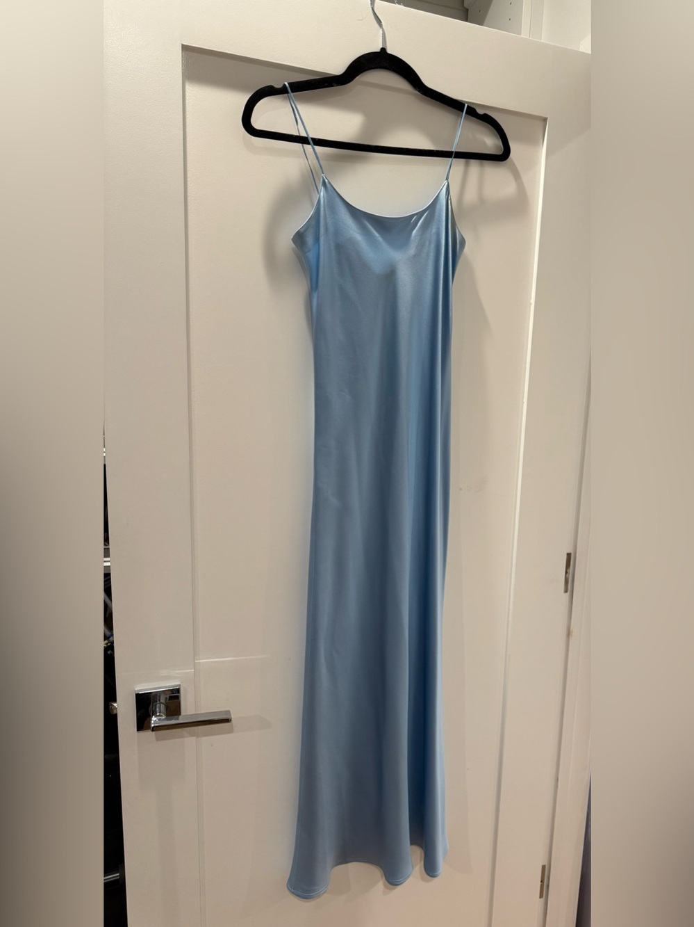 Refine mood Carolyn 100% silk maxi slipdress